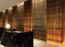 Check spelling or type a new query. Hilton London Bankside Reception Design Marble Desk Decorative Metal Mesh Wall Detail Industrial Refin Hotel Interiors Hotel Entrance Lobby Design