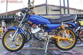 Ini saya memberikan mod rx king warna kuning drag. Silau Yamaha Rx King Dimodif Kinclong Pakai Banyak Part Kekinian Gridoto Com