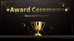 What to do at a powerpoint awards ceremony? Atmospheric New Year Award Ceremony Ppt Template Google Slide And Powerpoint Template Party Ppt New Year Plan Event Planning Plan Slide Theme