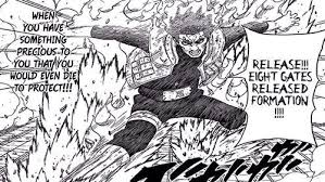 Might Guy Vs Madara Uchiha Ten Tail Naruto Art Naruto Pictures Manga Pages