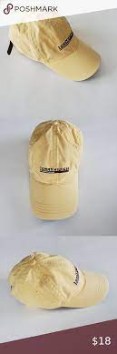 Tommy Hilfiger Pale Yellow Hat Baseball Dad Cap In 2021 Yellow Hat Tommy Hilfiger Baseball Hats