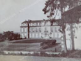 Elisabeth De Clermont Tonnerre Born Gramont Etabli En 1891 Un Dessin A La Mine De Plomb Representant Le Chateau Vu Du Parc Clermont Chateau Plan Cadastral