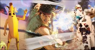 The sky is the limit for epic games, and it seems that skynet has something to say about the future. Ryu Explodes A Giant Banana Man With A Hadoken In Fortnite S New Season 6 Cinematic Trailer