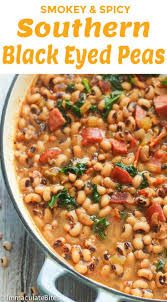 Southern Black Eyed Peas Recipe Pea Recipes Southern Recipes Soul Food Blackeyed Pea Recipes