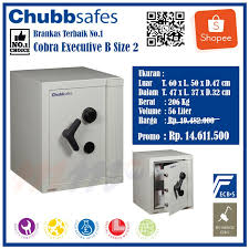 Daftar harga lemari besi brankas chubb. Brankas Chubb Cobra Executive B Brankas Tahan Api Tinggi 60 Cm Shopee Indonesia