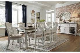 Skempton counter height dining room table and bar stools. Havalance Dining Table Ashley Furniture Homestore