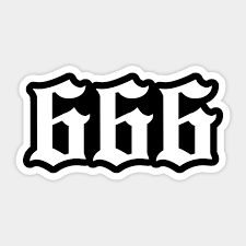 Сочти число зверя 666 — главная загадка книги апокалипсис иоанна богослова разгадана. 666 Number Of The Beast Satanic Design 666 Aufkleber Teepublic De