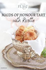 Maids Of Honour Tart Recipe Made With Ricotta Recipe Maids Of Honor Tarts Recipe Tart Recipes Favorite Dessert Recipes