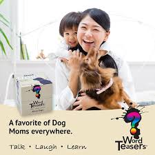 While your special bond lets you understand each other to a certa. Buy Word Teasers About Dogs Conversation Starters Fun Trivia Card Game For Families Couples Parties Travel Flashcards For Adults And Children Ages 8 150 Questions About Dogs Edition Online In Turkey B00mwq5imu