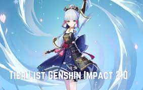 Tier List Genshin Impact Terbaru Versi 2 0 Ayaka Tier Mana Spin
