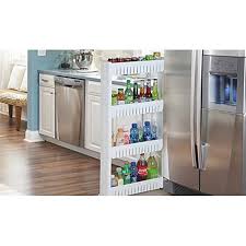 slim storage food cleaning supplies