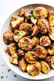 There are loads of variations, too, including mash with cheese or with herbs. Parmesan Garlic Roasted Potatoes The Recipe Critic