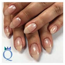 Almondnails Gelnails Nails Glitter Fade Mandelform Gelnagel Nagel Glitzer Verlauf Nagelstudio Mohlin Nailqueen Jan Nagel Glitzer Nagelstudio Nails
