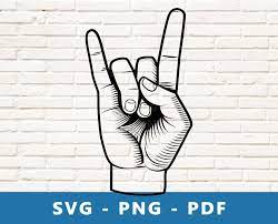 Michael ochs archives/getty images determining the first rock and roll record is sort of like claiming to have. Rock And Roll Hand Svg Metal Music Hand Svg Sign Of The Horns Svg Rock On Hands Clipart Rock Music Cricut Silhouette File Print At Home In 2021 Hand Clipart Metal