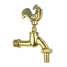 Garten wasserhahn messing poliert 1/2 auslaufhahn. Deko Wasserhahn Garten Retro Nostalgie Gockel 1 2 L Messing Poliert 221389 Ebay