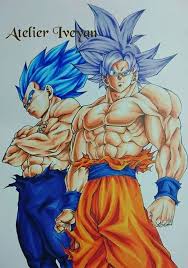 Goku And Vegeta With They Last Forms Dragon Ball Art Dragon Ball Goku Dragon Ball Artwork