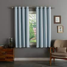 Find the perfect decorative accents at hayneedle, where you can buy online while you explore our room designs and curated looks for tips, ideas & inspiration to help you along the way. Aurora Home Grommet Top Thermal Insulated Blackout 64 Inch Curtain Panel Pair 52 X 64 52 X 64 On Sale Overstock 5157106
