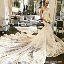 Comme photo (modèle) l les indices élastiques : Chine Robes De Mariage De Luxe D Epaule Des Robes Nuptiales Une De Sirene Z2020 Acheter Robes De Mariage Sur Fr Made In China Com