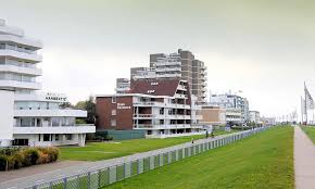 Cuxhavener straße 100b 27476 cuxhaven deutschland. Metropolregion Hamburg Foto Moderne Baderarchitektur Am Deich Von Duhnen Cuxhaven Mehrstockige Gebaude Wohnanlagen Mit Ferienwohnungen