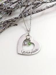Birthstone Jewelry For Grandma Grandma Necklace Birthstone Jewelry Gift For Grandma Customized Grandkids Necklace Grandma Jewelry Gift From Grandkids With Images Grandma Necklace Birthstone Grandma Jewelry Gift Birthstone Jewelry