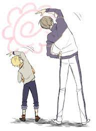 刀剣乱舞 ラジオ体操をする長谷部と博多 花丸ネタ とある審神者 とうらぶ速報 刀剣乱舞まとめブログ 刀剣 乱舞 刀剣 へし切り長谷部