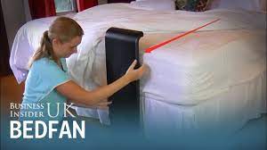 Bedbugs are known to spread via air conditioner systems, especially in the vent system during the winter when the heat is on. This Fan Attaches To Your Bed And Blows Cool Air Under Your Covers Youtube