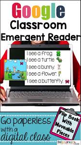 Google Classroom Emergent Reader The Pond Distance Learning Google Classroom Google Classroom Kindergarten Paperless Classroom