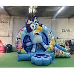 Maison gonflable Bluey Bounce House Bluey Slide Combo ...