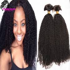 Compared with shopping in real stores, purchasing products including human hair on dhgate will endow you great benefits. Top Quality Brazilian Human Hair Afro Kinky Curly Bulk Hair For Braiding Unprocessed Human Hair For Braiding Bulk No Attachment Kinky Curly Bulk Hair Curly Bulk Hairbulk Hair For Braiding Aliexpress