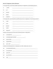 Electron configurations worksheet practice worksheets electron configuration practices worksheets chemistry worksheets. Electron Configuration Practice Worksheet Docx Electron Configuration Practice Worksheet In The Space Below Write The Unabbreviated Electron Course Hero