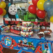 Dessert Table Thomas The Train Thomas Train Birthday 3rd Birthday Party For Boy Thomas Birthday