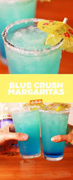 Blue Crush Margaritas Take Your Favorite Cocktail To The Next Level Get The Recipe From Delish Com Alcohol Drink Recipes Best Mixed Drinks Fun Drinks
