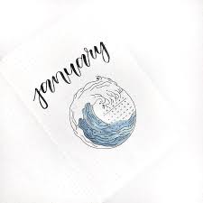 Aesthetic Black And White Bullet Journal Bullet Journal Monthly Cover Page Water Drawing Wave Drawing Bestofbujos Bullet Journal Minimalist Bullet Journal Cover Page Bullet Journal Aesthetic