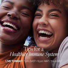 Having a healthy immune system is key to feel your best everyday 💚 Join  Barbara Cox-Lovesy, our Vice President of Health & Nutrition, LIVE tonight  as she shares practical tips and habits