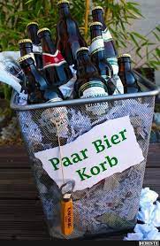 Paar Bier Korb Geschenke Geschenkideen Geschenke Basteln