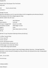 Maybe you would like to learn more about one of these? Contoh Surat Lamaran Kerja Di Dinas Pariwisata Seputar Info Lowongan Kerja
