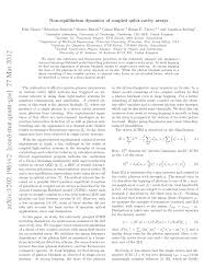 Le 17 septembre 2012, le tribunal militaire de gaza a rendu son verdict dans l'affaire de l'assassinat de vittorio arrigoni. Pdf Nonequilibrium Dynamics Of Coupled Qubit Cavity Arrays