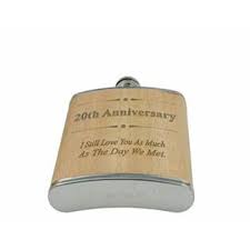 See more ideas about anniversary gifts, homemade anniversary gifts, homemade gifts. Anniversary Gifts 20th Anniversary Hip Flask 20 Year Anniversary Gift For Him