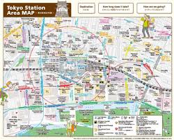 Tokyo Station Area Map Amazing Map Of Tokyo Tokyo Station Area Map Japan Train