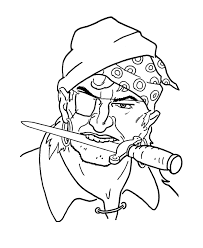 These alphabet coloring sheets will help little ones identify uppercase and lowercase versions of each letter. Bluebonkers Caribbean Pirates Of The Sea Coloring Pages Pirate Coloring Library