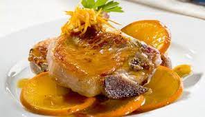 Chuletas De Cerdo Con Salsa De Naranja Receta Chuletas De Cerdo Cerdo En Salsa Recetas De Chuletas