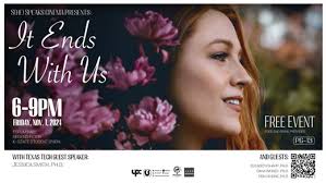 S(he) Speaks Cinema premiere Nov. 1 with 'It Ends with Us'