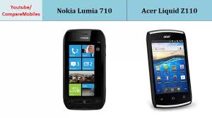 Nokia Lumia 710 versus Acer Liquid Z110 ...