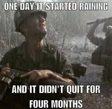 The One In Front Of The Gun Lives Forever Reddit All Of The Northeast United States Right Now Going To Rain Go Away Quotes Funny Memes