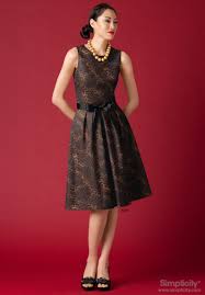 Womens And Petite Cocktail Dress Sewing Pattern 4070 Simplicity Simplicity Dress Petite Cocktail Dresses Dresses