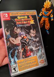 Dragon ball heroes (ドラゴンボール ヒーローズ, doragon bōru hīrōzu), now known as super dragon ball heroes (スーパー ドラゴンボール ヒーローズ, sūpā doragon bōru hīrōzu), is a japanese arcade game developed by dimps, as the sixth dragon ball z: No Surprise That A Game Titled Super Dragon Ball Heroes World Mission Hero Edition Has A Busy Cover Such A Wasted Opportunity Nscollectors