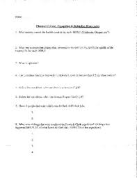 Among these were the spu. Lewis And Clark Quiz Worksheets Teaching Resources Tpt
