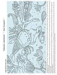 Thingiverse is a universe of things. Animal Coloring Page Eurypterids Sea Scorpion Print Size Jack The Lizared Wonder World Animal Coloring Pages Coloring Pages Water Animals