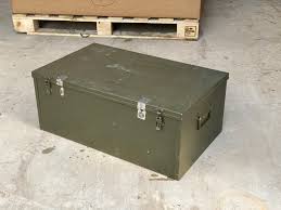1 out of 5 stars. British Army Large Metal Box Heavy Duty Lockable Storage Case Land Rover Tools G I Joe Army Stores