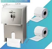 Commercial Double Rolls Toilet Paper Dispenser Holder,Heavy ...